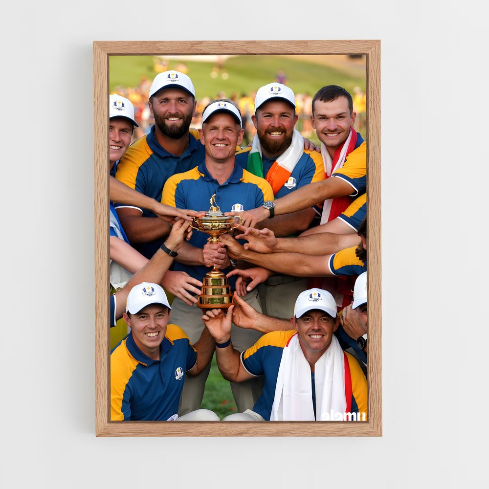 Poster La Victoire des Champions – affiche Golf (vue 4)
